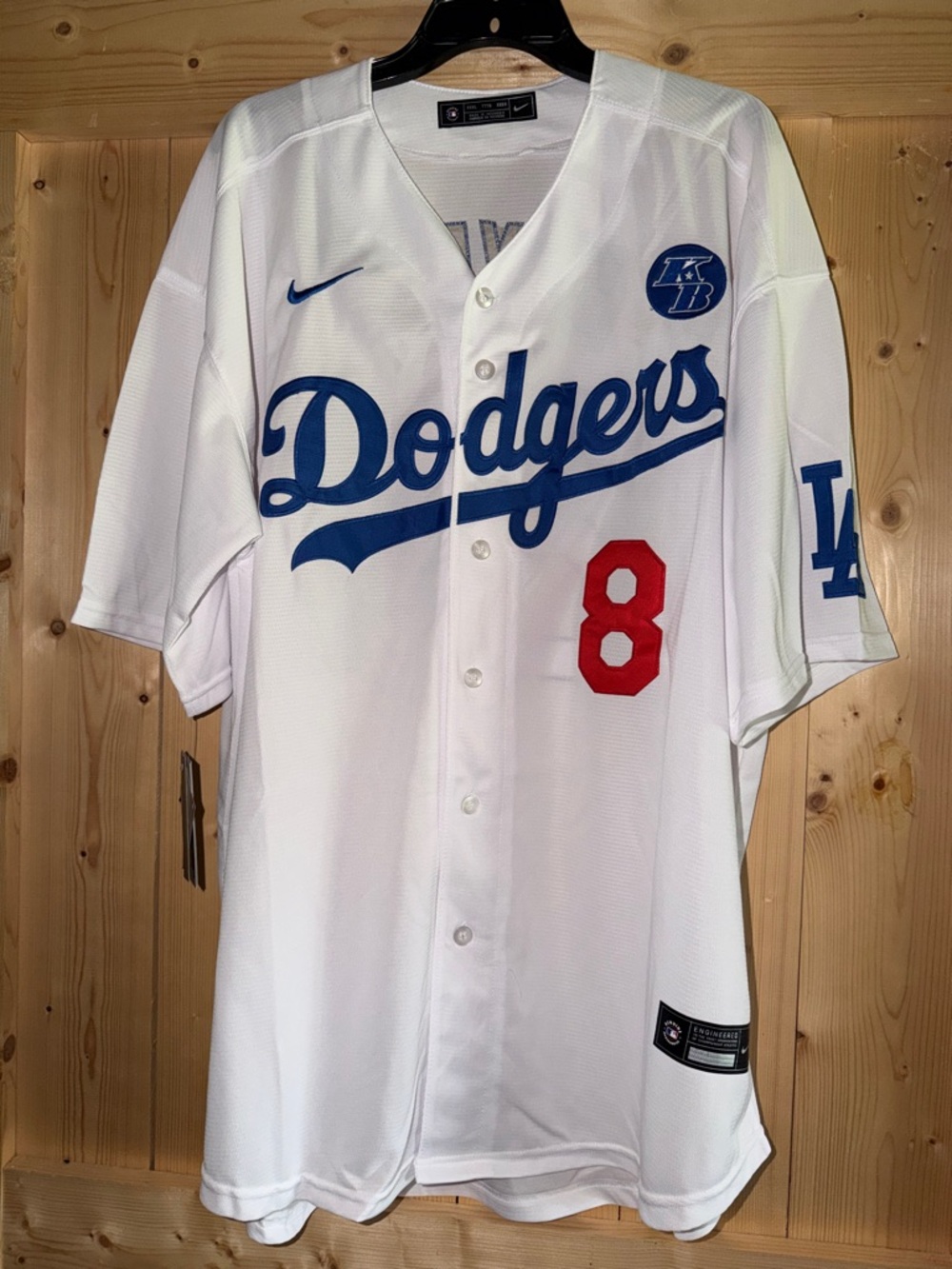 🔥 Kobe Bryant Dodgers Tribute Jersey | Mamba Forever #8 #24 | NWT 3XL